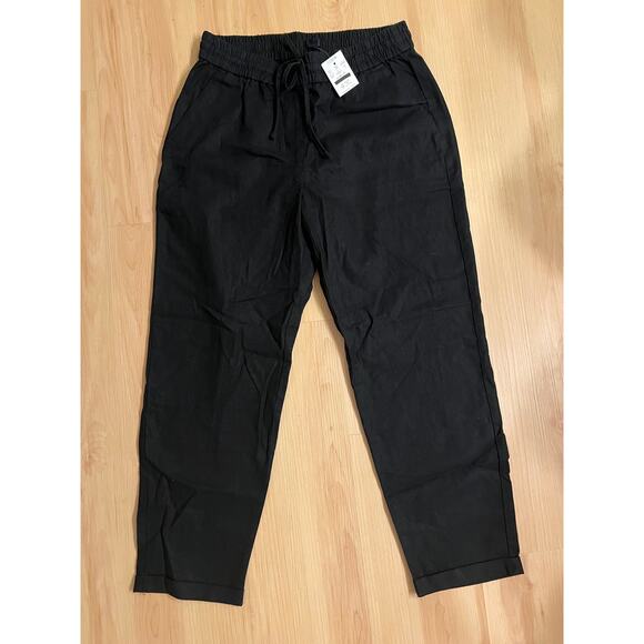 J.Crew Linen-Cotton Blend Drawstring Pant - Picture 4 of 7